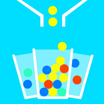 A¹ 100 Balls -Make Ball Fall &Catch Them with 8 Circle Cups - Fall Balls is simple,fun and addicting. It need some strategy to balance all cups and quick reflex to catch the falling balls. Game Description: 1. Appear around the screen up to 8 clockwise-rotaion cups 2. Cup start color is white, the latter will turn green, blue and red. red the highest score 3. Tap or slide the screen to open the container. 4. Will be lost if the ball fell to the ground. 5. If the cup does not get the ball, will be removed 6. When all the balls are dropped on the floor, or all of the cups are removed, the end of the game