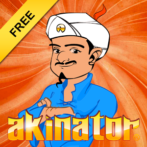 Akinator - In order to begin the questionnaire, the user must hit the play button and think of a popular character (musician, athlete, political personality, actor, fictional film/TV character, YouTuber, Viner etc.). It then begins asking a series of questions (as much as required), with 