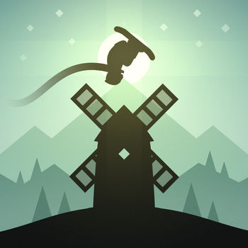 Alto's Adventure - Above the placid ivory snow lies a sleepy mountain village, brimming with the promise of adventure.\