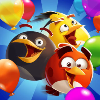 Angry Birds Blast - Play an all-new Angry Birds tap-to-match game! The pigs have trapped the Angry Birds inside colorful balloons! Pop matching balloons to set the birds free and stop the pigs in this addicting puzzle-adventure.At It AgainUse your balloon-blasting skills to outsmart the pigs in over 250 fun levels! Find the smartest way to solve puzzles, crack high scores, and earn three stars in every level.Balloon-Bursting BoostersUse boosters to blast tons of balloons, glass, wood and more! Match 5, 7, or 9 bubbles to create rockets, bombs, and laser guns! Combine boosters for even more devastating combos.Daily ChallengesJoin the daily challenges to clear as many pigs as you can and earn rewards and boosters. Blast more pigs to climb the global leaderboard and reach the top.Fun with FriendsConnect to Facebook and challenge your friends. See who’s better at freeing the birds, and get help from your pals on your journey to stop those pesky pigs!Features:– The Angry Birds embark on a brand-new puzzle adventure!– Play over 250 fun levels – with more added all the time– Easy to pick up and play any time!– Tease your brain with challenging & strategic gameplay– Use amazing boosters & power-ups including slingshots, rockets, laser guns and bombs– Play daily challenges and earn rewards and boosters– Connect to Facebook and play with friends!– Earn 3 stars with high scores and claim your spot on the global leaderboard– iMessage Stickers! Give your messages a little Blast with new Angry Birds Blast stickers for iMessage including 3 stickers designed by our fans!Terms of Use: http://www.rovio.com/eulaPrivacy Policy: http://www.rovio.com/privacy