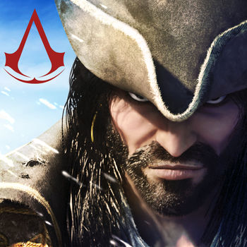 Assassin's Creed Pirates - ***More than 10 million pirates already******More than 200 million heroic naval battles fought***One of the worldâ€™s greatest action franchise is available on your mobile device! Become one of the most feared pirates of the Caribbean in this exclusive Assassin\'s Creed adventure!  Play as Alonzo Batilla, a young and ambitious pirate captain, break the rules, challenge empires and amass gold! ENGAGE IN BRUTAL NAVAL COMBATSFight in real-time naval battles all over the Caribbean Sea.Choose from a wide range of weapons from the pivot cannon to the mortar, to destroy your foes and manoeuver to dodge enemy shots.Â Show your skills, defeat legendary ships in battle and become a true pirate legend!BUILD UP YOUR CREW AND YOUR SHIPRaise your flag on the most iconic boats of the Golden Age of Piracy; ranging from the smallest ship to the Man Oâ€™War floating fortress.Upgrade your vessel with legendary customizations and the massive bounty plundered on the wild seas.Build your naval empire by recruiting the finest crew members and learn more than 50 new pirating techniques, cannon & sail upgrades to become a better captain and master naval battles.EXPLORE THE IMMENSITY OF THE CARIBBEAN... AND MUCH MORE!Sail throughout a vast array of islands as you explore a huge map.Search for nearly one hundred treasures and lost files.Run through dozens of lost Mayan temples, dodge obstacles using epic assassinâ€™s parkour moves and collect mayans stones. Parkour temples to find the fragments of ancient treasure maps.Hunt sharks, whales and exotic fish to never run out of supplies.Furnish your fish collection with marvelous sea trophies, from small fry to massive sharks.Â Live the epic pirate life, raise the black flag and loot a merchant ship loaded with gold or set sail on quest to battle a slave ship.Beware of the English empire and the Spanish crown and their powerful master ship, as a pirate you are always on the run.Compete with your friends for the highest bounty.DISCOVER GROUNDBREAKING 3D VISUALS ON MOBILE AND TABLETSBask in the West-Indies sunshine, admire beautiful sea sunsets, navigate ice mazes and sail through the night along breathtaking coastlines.Changing weather conditions directly impact the way you run your ship and redefine every landscape. Beware of storms and of the treacherous fog that will conceal your enemies until the last moment!Master the sea to become the most skillful pirate of the Caribbean Sea and be victorious in battles.EMBARK ON AN EPIC QUEST FOR A LEGENDARY TREASURELive a naval adventure that will reveal the truth about the mysterious lost treasure of the famous French pirate and assassin La Buse.Cross paths with Assassins and Templars and take part in their age-old struggle.Meet the most notorious and colorful pirates of the era, including Sam Bellamy, Ben Hornigold, Charles Vane and Blackbeard!Game available in: English, French, Italian, German, Spanish, Brazilian Portuguese, Chinese, Japanese, Korean, Russian, Turkish and IndonesianStay on top of your game! Get the latest news, deals, and more at....FACEBOOK:Â http://facebook.com/UbisoftMobileGamesÂ TWITTER:Â http://twitter.com/ubisoftmobileYOUTUBE:Â http://youtube.com/user/Ubisoftâ€¢ This game is free to download and free to play but some game items can be purchased for real money. You can disable in-app purchases in your device\'s settings.