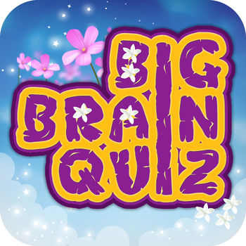 Big Brain Quiz - The Most Famous Guessing  Game! - Warm up your brain with over 10,000 high-quality and challenging questions!Big Brain Quiz is a Trivia-based game where you have the ability to choose from a number of quizzes from different categories and answer questions from them.NEW: Now you can unlock the Mega Bundle at 50% discount.Features- Over 10 000 questions- 5 Game Modes – Classic, Quiz Master, Concentration, Backwards and Timeless- Hints to help you out- Colorful graphic themes- Fully accessible with VoiceOver- Social Integration with Facebook and Game CenterWhere is the deepest lake?Which animals hibernate in winter?Who is the director of “Forest Gump”?Find the answers to these and a lot more questions from almost every field of knowledge.Improve your brain power in a race against time with more than 10 000 questions from different categories – Television, Celebrities, Video games, Entertainment, Movies, Music, Sports, Hobbies, Science, Technology, Literature, Humanities, History, Geography, Biology, ... and more.Not sure which is the right answer? No worries! Hints are always available for your convenience.Test your skills and compete against players from around the world via Game Center.Share your points with your Facebook friends.Our users says:Keeps your brain working!by IAm331\