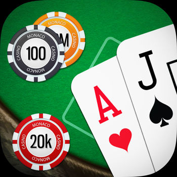 Blackjack - Play Blackjack as if you were at the casino! This is the MOST popular Blackjack game on the store, with millions of downloads. This is a free Blackjack game that you can play against the dealer. This is a free Blackjack game designed for both the iPhone and iPad. Play blackjack against the dealer and see who can get 21 without going bust! * Large high quality graphics * Easy to play * Tap chips, cards and table to play blackjack as if you were at the casino * Tap to split your cards * Win more chips when you get blackjack * Blackjack casino rules pays 3 : 2 * Insurance: pays 2:1 if the dealer has blackjack * Exchange chips for new table themes * Choose between different table themes We\'ve put effort into designing this Blackjack game just for the iPhone and iPad - there aren\'t any unnecessary buttons cluttering up the screen. The app to shows off the large cards and chips so that you can enjoy playing Blackjack with a clean design. In the game, you can unlock more stages when you win enough chips. If you\'re go bust don\'t worry, you get 100 chips free per hour so you can come back later and play more blackjack if your luck runs out. Please note, in app purchases cost real money - these can be disabled in the system preferences. We hope you enjoy playing Blackjack! If you have any questions or suggestions, please contact us using the app.