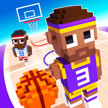 Blocky Basketball - Endless Arcade Dunker - Grab your basketball and hit the court in an explosive retro arcade game! Pass it, hustle through rival players and rain buckets with over-the-top high flying slam dunks. The most fun you can have as a baller, combining realistic physics and hilarious cartoon-style animation.Boom goes the dynamite!FEATURES• Easy to play basketball fun• Retro style blocky graphics• Dazzling alley-oops and slam dunks• Adorable characters to collect• Different court surfaces to unlockThe latest in Full Fat’s series of blocky games, from the makers of Blocky Football, introduces a new twist on the “Blocky Sports” formula. Focus on reflex passing, then score precision 3-pointers or spectacular alley-oops and dunk shots! How high can you score?facebook.com/fullfatgamestwitter.com/fullfatgameswww.fullfat.com