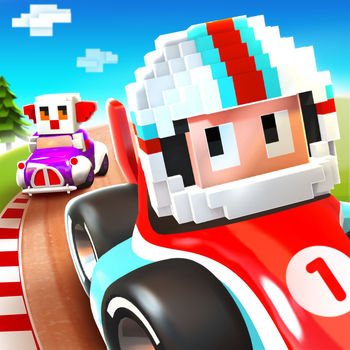 Blocky Racer - Endless Arcade Racing - From the makers of Blocky Football and Agent Dash comes a racing game everyone can play. Featuring simple controls with dynamic one-tap drifting and exhilarating speed boosts, charge through multiple stages where split-second overtaking wins the race! Collect and level-up cars to increase your score combo.ADORABLE CHARACTERSBuild your race team with cute drivers and crazy vehicles, including a popstar driving a sports car, a ninja piloting a stealth-copter, a princess riding in a magical carriage and a monkey in a barrel.BEAUTIFUL SCENERYDrive through a living, breathing island circuit with tight corners and flowing straights. Beautiful varied scenery through countryside, rocky mountains, twisting forest roads, a valley lagoon with suspension bridge and beachside tunnel. Charming scenic details, a lighthouse, log cabins and campfires, railway, sand castles, buckets and spades, confetti trumpets and waving inflatable tube men!FRESH STYLEIntroducing a fresh blocky look, that mixes retro style with modern graphical techniques and special effects.FEATURES• A racing game everyone can play• 30 adorable characters with crazy vehicles• Huge island circuit with stunning scenery• Collect and level-up cars to increase score combo• Stunning retro style mixed with modern techniquesfacebook.com/fullfatgamestwitter.com/fullfatgameswww.fullfat.com