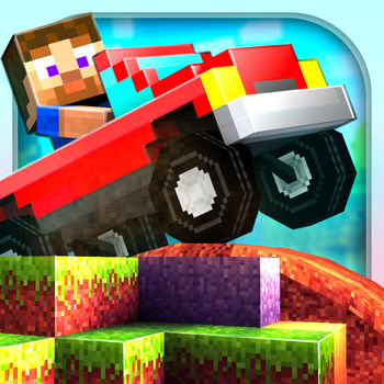 Blocky Roads - Jump into your car and discover green hills, snowy mountains and desert dunes in this unique blocky adventure! The tornado ripped your farm apart and scattered it around the Globe. Collect the missing parts to restore the farm to its former glory! **Choose one of the 9 cars or build your own block by block! The car editor unlocks after track 3 is finished!**\