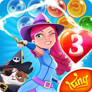 Bubble Witch 3 Saga - Bubble Witch 3 Saga - The brand new game in the popular Bubble Witch series.  Stella the Witch is back and she needs your help to defeat the evil Wilbur in this exciting adventure!  He may look cute, but he\'s full of magical mischief!  Travel the realm bursting as many bubbles as you can in this bubble shooting puzzle game.Take on this magical Saga alone or play with friends to see who can get the highest score!Bubble Witch 3 Saga is completely free to play but some optionalÂ in-game items will require payment.By downloading this app on your mobile you are agreeing to our terms of service: http://about.king.com/consumer-terms/termsBubble Witch 3 Saga features: The next exciting instalment to the Bubble Witch series of gamesâ€¢ Match 3 bubbles to pop them in this magical shooting adventure â€¢ Spellbinding new game modes and cute characters!â€¢ Release the owls, free the ghosts and save the Fairy Queen from Wilbur!â€¢  Personalisation features:  Build your house and visit your friends\' to get rewards â€¢ Special booster bubbles to help you pass those tricky levelsâ€¢ Easily sync the game between devices when connectedÂ  to the Internetâ€¢ Leaderboards to watch your friends and competitors!â€¢ Free & easy to play, challenging to master!Visit https://care.king.com/ if you need help!Follow us to get news and updates:https://www.facebook.com/bubblewitch3sagahttp://www.youtube.com/c/Bubble_Witchhttps://www.instagram.com/bubblewitchsagaofficial/http://www.twitter.com/Bubble_WitchHave fun playing Bubble Witch 3 Saga!