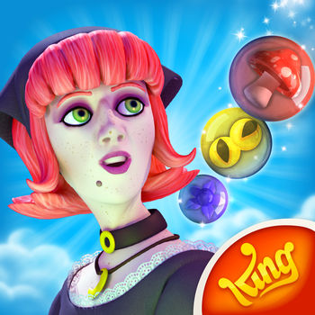 Bubble Witch Saga - From the makers of Candy Crush Saga & Farm Heroes Saga!Aim, fire and pop your way through this enchanting puzzle adventure.Fend off the dark spirits that are plaguing the country. Travel the realm and win each potion challenge to free the land piece by piece.Take on this epic journey alone or play with friends to see who can get the highest score! -----------------------------------This game is completely free to play, but some in-game items such as extra moves or lives will require payment.You can turn off the payment feature by disabling in-app purchases in your device’s settings.-----------------------------------Features:? Enchanting graphics that will leave you spellbound? 3 friendly cats? Potions and charms to help with challenging levels? Bombs, spider webs, doom bubbles, locks, bonuses and lots more!? Collect stars to unlock special items to help you on your quest? Easy and fun to play, challenging to master? Hundreds of magical levels? Leaderboards to watch your friends and competitors!? Easily sync the game between devices and unlock full game features when connected to the Internet-----------------------------------Like us on Facebook or follow us on Twitter for the latest news.Last but not least, a big THANK YOU goes out to everyone who has played!*Minimum iOS version recommended: 4.3.5