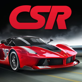 CSR Racing - *** The best-selling drag racing series - over 130 million downloads ***5/5 “This is an epic game, the graphics are stupendously brilliant and some absolutely world class cars”5/5 “Genius. It’s fun, simple and super addictive. A straight ten on the Richter scale.”This is CSR Racing. The ultimate drag race in the city streets, featuring over 100 licensed cars, stunning graphics, addictive gameplay and intense online player vs. player competition.Play a quick race in a spare minute, or strap yourself in for a grand tour to the top of the leaderboards.RACE OVER 95 LICENSED CARS from the worlds most prestigious car manufacturers including McLaren, Bugatti, Aston Martin, Hennessey and KoenigseggCOMPETE IN MULTI-PLAYER - Race online against the best CSR players to win special new cars and top the global leaderboard! WITH WORLD TOUR - Compete Tier 5 and compete against crews from across the globe! Can you beat them and make it to The International?UPGRADE your engine, fit stickier tires, and strip out weight to cut every tenth from your quarter mile time.CUSTOMISE your cars and boost your race winnings with cool custom paint, plates and decals.-------------------------------------- * Make sure you play online to gain access to the latest content and features, and to ensure that your profile is backed up online. * PLEASE NOTE! CSR Racing is free to play, but it contains items that can be purchased for real money. You can toggle these purchases on/off in the \