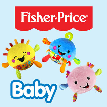Fisher-Price Giggle Gang App for Baby - The Giggle Gang App from Fisher-Price is packed full of fun activities that encourages baby to interact with engaging animation and sound effects while introducing the Giggle Gang! Designed for babies 6 mos. & up.Features: Baby can tap or tilt the screen to interact with the Giggle Gang characters.Features two levels of play to grow with baby.In level one, tap the screen to make Giggle Gang characters appear and interact with babies touch, bouncing and giggling – or – tilt the device to make the characters bounce around the screen.In level two, tap on the key board or each member of the Giggle Gang to play your favorite giggles or music notes – learn a song about the Giggle Gang.Baby can dance along with six sung ditties and a sing along song!Record your own giggle! A record button for mom allows her to select a character and record her own giggle for baby.==========================================================================We recommend parent and child joint media engagement. See our Media Viewing Tips at:  http://www.fisher-price.com/en_US/playtime/keepinmind.html