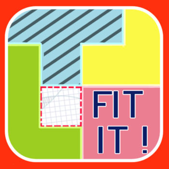 Fit It! - *NOW FREE for a LIMITED TIME!*>>>now with OVER 2 MILLION DOWNLOADS! you\'ve got the PIECES... NOW put them TOGETHER!>>>the goal of \'fit it!\' is simple: take the blocks on the left and make them into a perfect square.sound easy? sometimes, the simpler the rules, the harder the game...>>>UNLIMITED LEVEL DOWNLOADSthat\'s right, this is the game that gives you brand new content everyday. with \'fit it!\' players submitting brand new levels every single day, you\'ll be playing till the cows come home!LEVEL BUILDERbuild your own levels, then upload them for all \'fit it!\' players to enjoy!PERSONAL BEST RECORDSstrive for ever faster puzzle completion times. your best times will be staring you in the face. can you do better?4 DIFFICULTIESthink you\'re hot stuff? after easy, medium, and hard... there\'s still hardest. and if that isn\'t enough, any player can make any kind of level he or she wants to. just think about how insane that might get...IPOD MUSIC PLAYBACKrock and puzzle at the same time with full ipod integration.>>>http://twitter.com/TRINITIgameshttp://facebook.com/TRINITIgames