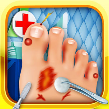 Foot Doctor Nail Spa Salon Game for Kids Free - Become a foot doctor and help out these crazy patients!!These patients need your help and foot expertise!! Have fun!