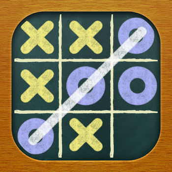 Free Noughts and Crosses (Tic Tac Toe Free) - The #1 Noughts and Crosses app for iOS just got better. Play against your Game Center friends or random opponents using our new turn-based multiplayer feature! Put away your pencil and paper - now you can play Noughts and Crosses on your iPhone or iPod Touch for free.  Free Noughts and Crosses is the first full-featured, free Noughts and Crosses game for the iPhone and iPod Touch.  Free Noughts and Crosses supports one player and two player gameplay, so you can play against another human or against your iPhone.  The AI for one player mode includes three difficulty levels, so you can play against a computer player that matches your skill level.  A move randomization engine ensures that your iPhone won\'t keep making the same moves over and over again.Our new turn-based network play feature allows you to play up to 16 simultaneous network games against your Game Center friends or random network opponents over Wi-Fi or 3G. Free Noughts and Crosses offers a host of exciting features, including:* Turn-based network play over Wi-Fi or 3G * Great graphics and exciting sound effects* Configurable player names and score tracking * Undo function * Automatic save when you get a phone call or exit the application Free Noughts and Crosses is supported by unobtrusive banner advertising.  Tic Tac Toe Pro is the same great app without the ads.
