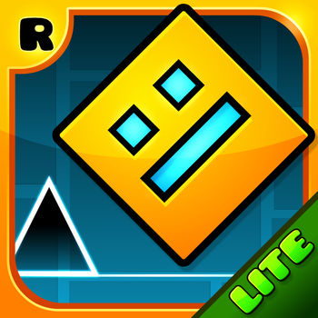 Geometry Dash Lite - Jump and fly your way through danger in this rhythm-based action platformer!Prepare for a near impossible challenge in the world of Geometry Dash. Push your skills to the limit as you jump, fly and flip your way through dangerous passages and spiky obstacles.Simple one touch game play that will keep you entertained for hours!Check out the full version for new levels, soundtracks, achievements, online level editor and much much more!Game Featuresâ€¢ Rhythm-based Action Platforming!â€¢ Unlock new icons and colors to customize your character!â€¢ Fly rockets, flip gravity and much more!â€¢ Use practice mode to sharpen your skills!â€¢ Challenge yourself with the near impossible!Contact: support@robtopgames.com