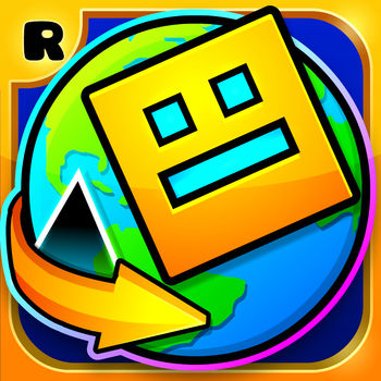 Geometry Dash World - Geometry Dash is back with a brand new adventure! New levels, new music, new monsters, new everything! Flex your clicky finger as you jump, fly and flip your way through dark caves and spiky obstacles. Discover the lands, play online levels and find the secrets hidden within the World of Geometry Dash!• Rhythm-based Action Platforming!• Ten unique levels with music from Dex Arson, Waterflame and F-777!• Play daily quests and earn rewards!• Play online levels created by the Geometry Dash community!• Unlock unique icons and colors to customize your character!• Fly rockets, flip gravity and much more!• Use practice mode to sharpen your skills!• Challenge yourself with the near impossible!Approved by RubRub \\ (•?•) /