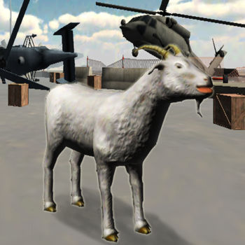 Goat Frenzy 3D Simulator - aN aNGry GoAt RuNNinG aRoUNd. gOaT sMash CaR. GOaT smAsH HeLiCoPTer. GoAt wIn.  GOaT AlwAYS Win.An angry goat has gone loose on the city streets.  You are in control of this super powerful goat.  Use his super strength to throw cars, helicopters, tanks, and other large objects.  Hours of fun to be had searching around for fun objects to toss around.  The object of the game is to score as many points as possible before the time runs out.  Keep searching, you never know what you may find.