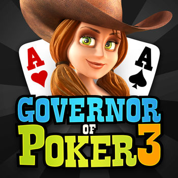 Governor of Poker 3 - Free Texas Holdem Poker Live - Free Multiplayer Texas Hold’em PokerDo you want more than just poker? Do you want to join the greatest free multiplayer poker experience in the world? The only thing you need to do is to download this excitingTexas Holdem poker game.Governor of Poker 3 offers six different Texas Hold’em Poker formats giving every type of poker player the kind of poker game they like.  In this multiplayer version of Governor of Poker you compete live with thousands of real poker players to proof you are the best and number 1 Texas Holdem poker star! Becoming a poker pro is a long journey through the Wild West in Texas. You will start as a poker rookie and work yourself all the way up to become a VIP poker player, a high roller to end up winning high stake poker games  in the Gold area.Download the game now, get your free chips, invite your friends and make it a great poker night. Still not sure this is the best poker game? Read all Governor of Poker game features.The main game features : -  BIG FREE WELCOME PACKAGE: 30,000 free poker chips, gold and hat.-  6 DIFFERENT POKER Formats:  Cash games, Sit & Go tournament, Spin & Go, Push or Fold, Big Win, Jackpot poker and Royal poker.-  ENJOY TEXAS: Travel through Texas by winning poker tournaments, beat friends at Texas Hold’em cash games and Big Win Poker tournaments. The further you travel the higher the stakes-  BLACKJACK 21: Play Blackjack for many different betting amounts-  FREE CHIPS: get your free chips stack bonus every 4 hours-  PLAY WITH FRIENDS: host your own room and invite poker friends or poker buddies. You can also give your poker friends a poker gift-  GUEST MODE: play poker anonymously on your mobile-  WIN BADGES & ACHIEVEMENTS: Distinguish yourself by winning badges and trophies with your poker skills-  PLAY EVERYWHERE: play poker on your mobile device and continue to play on your laptop-  EARN CHIPS: Watch videos and earn free poker chips every day-  BONUS FOR CONNECTING via Facebook: earn extra chips and play poker with friends!-  CHAT with other hold’em players through chat and animating emoticons. Use them to bluff or taunt players so you win the poker hand !Play this great Texas Hold’em Poker game for FREE today.Note: The games are intended for an adult audience. (e.g Intended for use by those 21 or older)The games do not offer “real money gambling” or an opportunity to win real money or prizes. (e.g the game is for amusement purposes only)Practice or success at social casino gaming does not imply future success at “real money gambling”