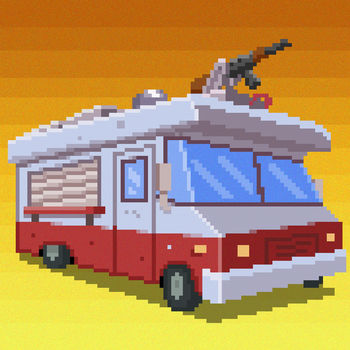 Gunman Taco Truck - • 2017 Featured on App Store in New games we love in USA, UK, Finland, Canada and others• 9/10 Rating on All Age Gaming• MacWorld named as one of The 10 Mac Games You Need to Play in January 2017Gunman Taco Truck is an action-packed drive across the post-apocalypse United States to reach the safe haven of Winnipeg, Canada, where there are no taco trucks and your family’s taco business can thrive. Getting to the safe towns is hectic but your truck is armed with weapons that blast mutants into taco fillings. In the towns you serve up the mutant scraps to struggling survivors who are more picky than they should be. Use money earned and scrap metal found to upgrade your truck and buy gas and supplies for the trip to the next town. You simply MUST see this game to believe it. Download now!Rave Reviews:\
