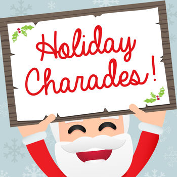 Holiday Charades! - Holiday Charades! is the outrageously fun and exciting multi-activity game for you and your friends! With different challenges from dancing, singing or acting -- guess the word on the card that’s on your head from your friends’ clues before the timer runs out! Features: - Play with one friend, or one hundred at the same time. - Draw a new card by tilting your phone up or down With holiday themed decks to choose from, packed with exciting game play cards, the fun will never stop! Decks include: - Holiday Movies- Christmas Music- All I Want for Christmas- Things Related to the Holidays- Act It Out: Holiday Edition- Holiday FoodsChallenging players in trivia and creativity, your next party, reunion or family game night will never be the same.