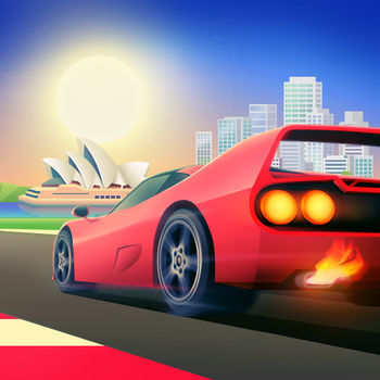 Horizon Chase - World Tour - HORIZON CHASE CELEBRATES ITS 1st ANNIVERSARY WITH HOT NEWS:- Australia Cup with 9 New Tracks! Featuring: Brighton Beach, Uluru, Sidney + Bônus Track- 2 brand new cars! Beat your friends\' records.Horizon Chase is a PAID game, but you have the opportunity to try it before you buy. Enjoy 5 tracks and 2 cars for free to experience one of the \