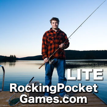 i Fishing Lite - The mobile fishing simulator - The #1 Fishing game on the App Store Welcome to iFishing Lite, the mobile fishing simulator by Rocking Pocket Games.  This is THE MOST REALISTIC AND IN-DEPTH fishing game for the iPhone.  This is not an arcade game like the other fishing games... it\'s a fishing simulator written by an avid fisherman.This blows the other fishing games away in terms of realism and gameplay depth!  In iFishing, location, lure, lure depth,  jigging and your reeling speed makes a difference about what fish you catch.  It is the only fishing game that lets you drive a boat around a lake and fish structures.NEWS: iFishing 4 is now available for free which is an improved version of this game.  Search for \