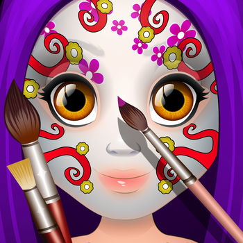 Kids Face Paint - Makeup & Spa Girls Salon Games - Face painting is back and better then ever with the Kids Face Paint app. Help all of the kids looks their best with endless face painting possibilities.Featuring:7 different characters6 sets of awesome designs4 different color setsGlassesHatsWigsand more much!*Please note that Kids Face Paint is free to play, but you are able to purchase game items with real money. If you don’t want to use this feature, please disable in-app purchases.* Ninjafish Studios is very concerned about our users\' privacy. To understand our policies and obligations, please read our Terms Of Service and Privacy Policy carefully. Terms Of Service: http://www.ninjafish.com/tos Privacy Policy: http://www.ninjafish.com/privacy