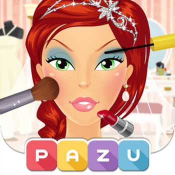 Makeup Girls - Wedding Dress Up & Make Up Games for girls, by Pazu - • Over 7 Million players worldwide.• Safe for Kids - Ad Free & Parental ControlABOUT PAZUPazu is a mobile games company that creates and publish beautiful digital games especially designed for kids.MAKEUP GIRLS WEDDING EDITIONDo you love to get dressed up? Are you a huge makeup fan? Then you will love Pazu’s new makeup game, special Wedding Edition! More than just a makeover app, this game takes us into the world of fashion and dress up in entirely new way. Become a bride on her special wedding day and choose your own make up, hairstyle, and much more all with this incredibly easy to use game. Start your game play by choosing your girl or bride. The app has 6 unique characters, 2 of which are included in the free app and 4 additional characters are available with an in-app purchase. Once you choose the perfect girl to makeover, you can then go to the make up selection. With hundreds of different colors, products, and styles to choose from you will never get bored trying out different styles on your bride. Once you have chosen your character, bride, and make up selection, the next step is to choose the right fashion. You get to be the maker of your characters wedding day fashion with this amazing app. The game includes a wide selection of different dresses for you to choose from, including both strapless and strapped dresses. The games fashion follows the latest available trends and dress selections for brides and princesses to choose. After selecting the makeup, dress, and fashion you will then get the option to explore the jewellery and accessory fashion. With tons of necklaces, earrings, tiara and even wedding veil, your character will look like a true princess when you get through with her! Obviously, you also get to do your bride’s hair and choose the right hairstyle to go with her fashion selection. The Makeup Girls Wedding Edition is truly a fun and entertaining game! What are you waiting for? Download this free game today and become your own fashion guru!Features :* Supports all devices.* 6 Beautiful brides.* Big collection of gorgeous bride dresses, wedding veils, jewellery and fun accessories.* Experiment with dozens of different lipsticks, earrings, eye-shadow, hair color and much more.?* Easily adjust color shades.