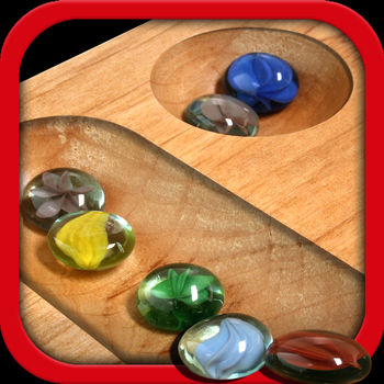 Mancala: FS5 (FREE) - Now with 6 great new themes.  New Turn-Based mode lets you play online or against friends without interruption , never be lose a game because of  a phone call again.  Voice chat between Game Center friends!Mancala FS5 is the best-of-breed Mancala game on the iPhone with multi-player support! Play this classic game in a way designed specifically for the iPhone.Featured by Apple in Fun-Learning Games for Kids and in the best Turn Based games section.  Top 20 board game for over 3 years.The reviews are in and they are great:“Marble game gets everything right...the developers have done a fantastic job..this game has been executed to near perfection”AppCraver“Flipside 5 has an uncanny ability to take traditional games, add fantastic graphics, make excellent use of the touch screen and accelerometer, and end up with great games that are a whole lot of fun to play.”- whatsoniphone.comFEATURES:Multi-player support over the Internet and play against your Game Center Friends!Multi-player Internet works over Wi-Fi, EDGE or 3G! Invite friends to play a game with Push Notifications!- Type custom instant messages to your opponent when playing Game Center and local network games!- Play nearby games with Peer-to-Peer support over Bluetooth AND Wi-Fi.- 6 Theme packs available!- Leaderboards!    - Top 10 Highest Rated players using the same formula as World Chess Federation.    - Top 10 Most Active Players.  See how you are ranked against everyone as well.- Ratings for Nearby and Online games!- Online games now have a timer for improved forfeit detection!The PAID version does not contain advertisements and has more colorful graphics.