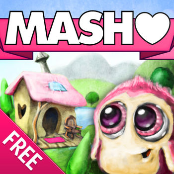 MASH? - MASH game for iPhone, iPod Touch and iPad! Love themed version of the classic game MASH Lite.---------------------------------------* Top 25 Word Game in the US!!!!!* Top 200 Word Game in over 10 countries!!!!* Featured in What\'s Hot for Word, Board and Role Playing Games* Featured in New & Noteworthy - same as ALL the rest of our apps!!---------------------------------------Why is this the best MASH game in the World?* FREE Downloadable stories (Check out MASH? for TONS more downloadable content)!!* REAL Facebook integration - use your friends\' info for answers!!* Facebook Mentions - blast your stories on Facebook mentioning the FB friends that were used in the story!* It\'s FUN!! Enter some off-the-wall answers and come up with some CRAZY FUN predictions!