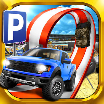 Monster Truck Parking Game Real Car Racing Games - FREE NEW “STUNT WORLD” UPDATE!! Drive 4 new Monster Trucks in new Events & Arenas! Enjoy tons of new Missions with our FREE “Monster Content” update!Push your Precision Driving in totally new directions! Take the controls of some Awesome Off-Road Trucks, Monster Trucks and 4x4 Vehicles and take on the challenge of the amazing Stunt Driving Arenas!_____________________________EXTREME STUNT DRIVING-------------------------------------------------Realistic physics with easy controls. Exciting extreme assault courses including “Big Air” Jumps, Hill-Climbs, Raised Platforms, Loop-the-Loops and unbelievable angled roads designed to challenge the real driver in you! 72 Skill-Based driving Missions to take on. It’s YOU, the MACHINE and the encouraging roar of the excited crowd keeping you focused!You never thought a Truck could drive at these crazy angles! It’s time to prove you can!_____________________________GAME FEATURES:? 72 Exciting Extreme Stunt Driving courses to master!? Huge Variety of level types including Hill Climb, Jumps, Precision Platforms, Loop-the-loops and MUCH MORE!? New Content update: More Trucks, More Events, More Missions!? 100% Free-to-play Career Mode? Customisable control methods (tilt, buttons, wheel & NEW Support for MFi Controllers)? Multiple views (including Drivers Eye view) ? Easy modes available (with separate leader boards) as optional in-app purchases, designed for an easier ride!? iOS Optimisation: Runs on anything from (or better than) the iPhone 4, iPad 2, iPad Mini & iPod Touch (4th Generation)Start your Stunt Driving Career TODAY!