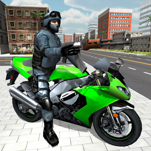 Moto Shooter 3D - Become a moto shooter - hop on your motorcycle, shoot enemies and destroy them.