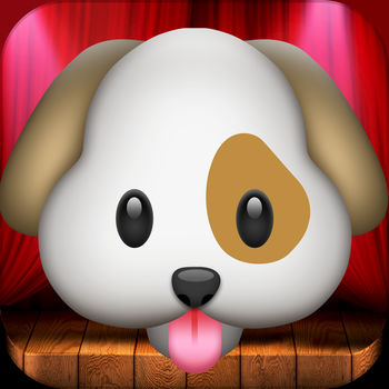 My Talking Dog Emoji - Free for a LIMITED time!Talk and hear what the Talking Dog repeat back to you in his doggy way.Tap the left button, to record and send a special video message with the Talking Dog voice today!Tlick the middle button to enable story telling mode. Talk and watch the dog move his mouth while you\'re talking.Enjoy and laugh now!