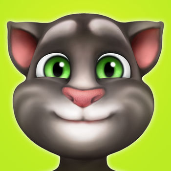 My Talking Tom - Discover the #1 games app in 135 countries! Adopt your very own baby kitten and help him grow into a fully grown cat. Name him and make him part of your daily life by feeding him, playing with him and nurturing him as he grows.Dress him up any way you like and pick from a wide selection of fur colors and other accessories. Decorate his home and travel the world to meet other Toms. Play mini-games and watch as Talking Tom becomes part of your everyday life.FEATURES: - Play over 10 mini-games: Happy Connect, Bubble Shooter, Planet Hop and more! Earn gold coins and have fun! - Record & watch videos: Record and share your own My Talking Tom videos and watch other videos too.- Nurture your very own Tom: Play games with him, feed him his favorite foods, tuck him into bed. -Collect flight tickets and travel around the world to meet other Toms. Fill your album with postcards from different places and unlock clothes fit for a true adventurer.- Enjoy life-like emotions: Tom can be happy, hungry, sleepy, bored... his emotions change according to how you play with him. - Unleash your creativity: Create your very own Tom by choosing from 1000’s of combinations of furs, clothing and furniture. - Get rewards as you progress: Help Tom grow through 9 different stages and 999 levels unlocking new items and coins as you go! - Interact with Tom: Talk and Tom still repeats everything you say. Poke, stroke and tickle him, and watch how he responds. This app is PRIVO certified. The PRIVO safe harbor seal indicates Outfit7 has established COPPA compliant privacy practices to protect your child’s personal information. Our apps do not allow younger children to share their information.This app contains:- Promotion of Outfit7\'s products and advertising- Links that direct customers to our websites and other Outfit7 apps- Personalization of content to entice users to play the app again- The possibility to connect with friends via social networks- Watching videos of Outfit7\'s animated characters via You Tube integration- The option to make in-app purchases- Items are available for different prices in virtual currency, depending on the current level reached by the player- Alternative options to access all functionalities of the app without making any in-app purchases using real moneyTerms of use: http://outfit7.com/eula/Privacy policy: http://outfit7.com/privacy-policy/