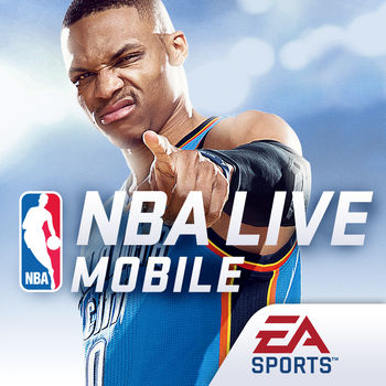 NBA LIVE Mobile Basketball - Hit the court in the all-new EA SPORTS NBA LIVE Mobile. Build your team, dominate your opponents in 5-on-5 action, and connect with the NBA in live events 365 days a year. Capture the spotlight and build your legacy in the most authentically competitive basketball game on the planet. RUN YOUR TEAMBe the GM, upgrade your roster, rain buckets, and rise up the ranks.  Build your favorite franchise into a team of ballers with NBA superstars from the past and present. Rip packs, work the auction house, and become the team to beat. STAY FRESH IN LIVE EVENTSLive the ultimate basketball lifestyle and become the G.O.A.T. Connect to the NBA all year long with new daily challenges. Score incredible rewards in real-life matchups and break ankles in Seasons or Head-to-Head mode with friends and foes. Work the hardwood in live events to become a hoop master any time, every day.DOMINATE THE GAME*NBA LIVE Mobile brings next-generation mobile gameplay to your fingertips. Drive to the hole or sink threes from downtown. Go for the steal and rain foul shots like it’s your job. Hustle through fast-paced, two minute quarters to annihilate rivals faster than ever. Win packs and coins as you play, and unlock special abilities to take your team to an elite level. This app: requires a persistent Internet connection (network fees may apply); Requires acceptance of EA’s Privacy & Cookie Policy and User Agreement; includes in-game advertising; collects data through third party analytics technology (see Privacy & Cookie Policy for details); contains direct links to the Internet and social networking sites intended for an audience over 13; the app uses Game Center; log out of Game Center before installation if you don’t want to share your game play with friends.*Facebook login required. Must be 13 years or older.