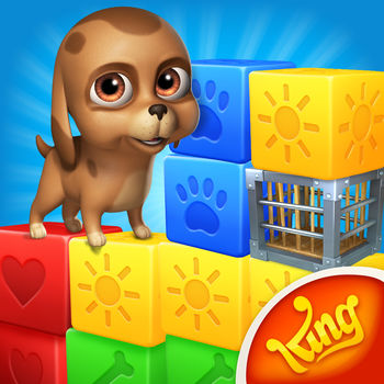 Pet Rescue Saga - From the makers of Candy Crush Saga & Farm Heroes Saga, King presents Pet Rescue Saga!Match two or more blocks of the same color to clear the level and save the pets! It’s your job to create matches and free the pets, but remember - moves are limited so plan them carefully. Your puzzle skills will be tested with hours of cube matching fun!Challenge yourself to this puzzling saga on your own, or play your friends to see who can get the best score! *** Downloaded over 150 million times! - Thanks to all our fans ***Pet Rescue Saga is completely free to play but some in-game items such as extra moves or lives will require payment. You can turn off the payment feature by disabling in-app purchases in your device’s settings.------------------------------- Pet Rescue Saga Features; • Lovable pets of all varieties - puppies, pandas, piglets and many more!  • Eye-catching graphics and colorful gameplay  • Diamonds, exploding bombs, colorful paint pots, locked animal cages and much more  • Spectacular boosters and bonus rewards unlocked after many levels  • Easy and fun to play, challenging to master  • Hundreds of pet puzzling levels - more added every 2 weeks! • Leaderboards to watch your friends and competitors! • Easily sync the game between devices and unlock full game features when connected to the Internet------------------------------- Already a fan of Pet Rescue Saga? Like us on Facebook or follow us on Twitter for the latest news: facebook.com/PetRescueSaga twitter.com/PetRescueSagaLast but not least, a big THANK YOU goes out to everyone who has played Pet Rescue Saga!