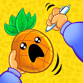 Pineapple Pen - Sometimes all you need is to stick a pen into a fruit.Tap to throw the pen and try to hit an pineapple or an apple. Hit the perfect center for two times in a row, and experience joy!Challenge your friends to find out which one of you is the true master of the pen!