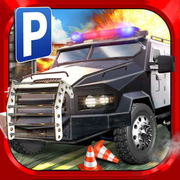 Police Car Parking Simulator Game - Real Life Emergency Driving Test Sim Racing Games - Calling all Cars! Get your ‘Cops’ hat on and take on 3 New & Unique ORIGINAL Mission types in the detailed Realistic City! With Real Traffic and Real Jobs comes Real Danger! Police Driver Simulator is the most exciting High-octane pressure you’ve ever experienced in a Parking Game! 3 FUN NEW MISSION TYPES…Street Patrol: drive the patrol route, avoiding traffic and QUICKLY get to the target to score BIG POINTS!Bomb Squad: respond to threats around the city, by driving and parking the huge Bomb Specialist Truck to DIFFUSE THE BOMBS before they go off!Car Chase: a HIGH-SPEED race through the City! Chase the suspects and catch them before they escape!GAME FEATURES? Fun and Exciting Police Driver Assignments!? Detailed 3D City environment with Dynamic moving traffic!? 3 different Mission Types in a 100% Free-2-Play Career Mode? Experience and hone the unique driving skills required for Street Patrol, Bomb Squad and Chase Missions!? Customisable control methods (tilt, buttons, wheel)? Multiple views (including Drivers Eye view with real mirrors!) ? Easy modes available (with separate leader boards) as optional in-app purchases, designed for an easier ride!? iOS Optimisation: runs perfectly on anything from the original iPad 1 to the latest 5th Generation widescreen devices.Get your Police Driving License today and become the Top Sheriff in the City!PLEASE NOTE: This game is free to play, but charges real money for fun additional in-app content. You may lock out the ability to purchase in-app content by adjusting your device’s settings.