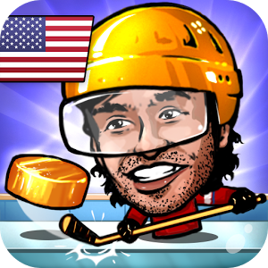 Puppet Ice Hockey: Pond Head - Sharpen your skates, put on your jersey and grab your hockey stick.