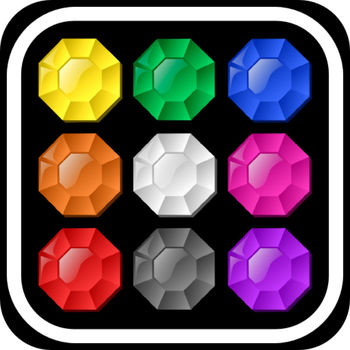 Rainbow Jewels: Connect Matching Color Dots Puzzle - ••••• \