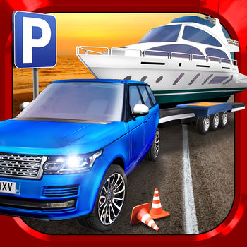 RV & Boat Towing Parking Simulator Real Road Car Racing Driving - Time to catch some rays! Prove your Parking and Towing Prowess in all-new exciting missions at the beautiful Beach Resort. Drive Camper Vans and Tow Trailers, Boats and Caravans. Even drive a large coach full of tourists on their vacation! Each vehicle will test your driving skills in different ways. We’re sorry but it won’t leave you much time for sun-bathing _____________________________PERFECT PARKINGDrive a wide selection of challenging vehicles, including towing a huge Boat, Caravans, a Jet Ski and manhandling a massive Tourist Coach. Can you keep control and make it through all the challenges without crashing?_____________________________BEACH RESORTDiscover the majesty of the beautiful beach resort! Explore miles of beautiful mountain roads to find all of the various sights and sounds the area has to offer! Can you find the lighthouse, pier, jetty, diner and all the picturesque picnic sites? _____________________________FREE TO PLAYThe main game mode is 100% FREE-to-Play, all the way through, no strings attached! Extra game modes that alter the rules slightly to make the game easier are available through In-App Purchases. Each mode has separate GameCenter leaderboards to make for totally fair online competition!_____________________________GAME FEATURES	? EXCITING: drive 6 unique vehicles including Caravans, Towing Boats and a Jet Ski, 2 Motorhomes and Camper Vans and a huge Coach Bus.? CHALLENGING: learn to park a wide range of vehicles? REALSISTIC: explore a beautiful beach-side resort and miles of stunning mountain roads? 100% Free-2-Play Missions? CONTROLS: Choose between Buttons, Wheel and Tilt. ? Includes MFi Game Controller Support? CAMERAS: Multiple cameras including a First Person view  ? OPTIMISED: Runs on anything from (or better than) the iPhone 4, iPad 2, iPad Mini & iPod Touch (4th Generation)-------------------------------------------------From the creators of “The Best Parking Games on the App Store” (a comment given by many of our happy players!). See our other games for many more exciting Parking Simulator games!