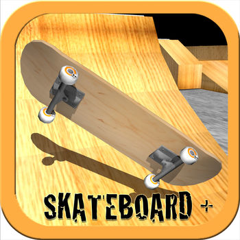 Skateboard+ - Awesome skateboarding game. Skate like a pro, touch based controls to perform tricks, flips and ollies ???Stuff:??- Flip board with finger?- Use finger to push board?- 3D graphics.?- Touch based physics??We hope to update with more awesome stuff soon…** Fixed ad bug where a video ad would play too often **