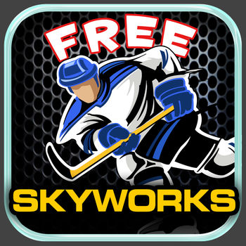 Slapshot Frenzy™ Ice Hockey Free - Can’t get enough of Hockey season?  Think you have what it takes to score top shelf?  Now, from Skyworks®, creators of the best quality and most fun sports games on the iPhone/iPod touch, comes another addictive masterpiece, SLAPSHOT FRENZY™ FREE.With SLAPSHOT FRENZY FREE, test your one-timing skills to see if you can get the biscuit between the pipes.  In Free Skate Mode, you have two minutes to practice your shots without defenders.  UPGRADE TO THE FULL VERSION TO GET THESE GREAT FEATURES:- FREE SKATE MODE: No defenders so you can practice your techniques.- CLASSIC MODE: 3 periods of 2 on 2 Hockey.- SOUND AND MUSIC VOLUME CONTROLS- LOCAL HIGH SCORE BOARDS- GLOBAL HIGH SCORE BOARDS: Compete against players from around the world!After you play SLAPSHOT FRENZY, try other top selling SKYWORKS arcade-style games like WORLD CUP TABLE TENNIS™, ARCADE BOWLING™, ARCADE HOOPS BASKETBALL™ and WORLD CUP AIR HOCKEY™, or football games like SPEEDBACK™ or FIELD GOAL FRENZY™. Or just search for “SKYWORKS” in the App Store search bar to find your favorite games, and have fun!Look for more new games from Skyworks COMING SOON! www.Skyworks.comSkyworks – Find your Game!