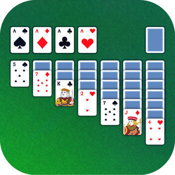 Solitaire. Free Klondike patience card game - Play a classic Solitaire patience card game for free on your mobile device.Classic Klondike Solitaire is one of the world’s most popular card games, and it\'s now yours, free on your mobile device! Enjoy 3D playing cards, stunning animations, and gameplay designed for endless entertainment in the palm of your hand. It\'s perfect as a break from work, waiting in line, or just twiddling your thumbs!PLAY ACROSS DEVICES, AND AROUND THE WORLD- Sync game statistics on all your devices so you always pick up where you left off- Global Game Center  leaderboard lets you see how your score stacks up- Share your score on Twitter, Facebook or via e-mailBREATHTAKING GAMEPLAY- Drag and drop cards with your finger- Or tap a card to make a move- Gorgeous animations- 3D cards feel totally real- Unlock new achievements as you playCLASSIC FEATURES- Option to draw one or three cards- Play random shuffle or winning deal- Casino-quality random shuffle- Standard and Vegas scoring- Unlimited undo- Show hints to highlight next available move- Autocomplete to finish a game- Play in portrait or landscape viewDo you like puzzles and puzzle games? Want to lower your brain age with a brain game? Or do you simply want to kill time with a relaxing game of solitaire? If you answered yes, then this brain game is for you. Relax, have fun and lower your brain age with Klondike Solitaire!With 7,000 trillion possible hands, you\'ll never get bored! We hope you enjoy the game. Please send us your feedback at: support@forsbit.comKlondike Solitaire is ad supported.