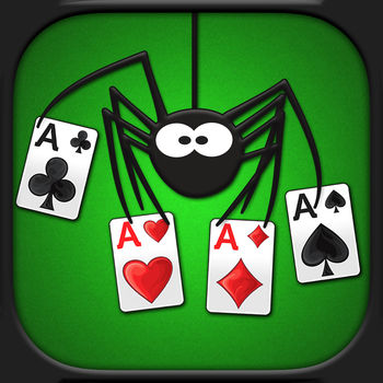 Spider Solitaire Free! - The best Spider Solitaire game, and it\'s FREE!- 40 Beautiful HD Themes- Quick & Easy Gameplay- Over 10,000 known winnable games- 1, 2, 4, suit gameplay- Portrait & Landscape- Hints, Auto Moves, Stats, Layout options.If you like Spider Solitaire please rate it 5 stars!