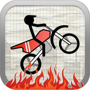 Stick Stunt Biker Free - Bike fun and challenging tracks using your destructible stick biker including jumps, loopings, fire and other funny obstacles.