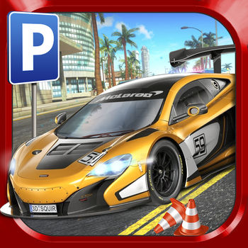 Super Sports Car Parking Simulator - Real Driving Test Sim Racing Games - The Ultimate Street Racing Challenge! Explore a huge stable of exotic road and racing cars, each with unique handling characteristics and prove your Parking and Street Racing skills around the city streets in tons of exciting driving missions!++ GARAGE FULL OF SUPER CARS! ++Collect & Drive SIXTEEN Amazing Super Cars to Test Drive around the tricky Parking & Intense Street Racing courses. From hot customized road cars, to hyper sports cars and specialist racing cars, there is something for everyone’s tastes!++ A LIVING CITY! ++Cruise the streets but watch out for other motorists. Insurance will have you covered but do you really want to damage your pride and joy!? ++ FREE TO PLAY ++Get rewarded with FREE New Cars and Missions for committing to your new Street Racing Career. ++ EXTRA GAME MODES ++Unlock fun extra Game Modes via optional In-App Purchases including a Fun Mode, Easy Mode and Invincible Mode! Each mode has separate GameCenter leaderboards to make for totally fair online competition!++ COMPETE ONLINE ++Show off your Driving Test Times with the whole World! Can you rise the ranks and reach the top of the tables?GAME FEATURES	?	Collect 16 Exotic Super Cars & Racing Cars!?	Unlock & Drive your way through 40+ Exciting Parking & Street Racing Events?Customisable control methods (buttons, tilt or steering wheel)?	Multiple views (including Drivers Eye view with real-time mirrors*) ?	Extra Fun & Easier Game Modes available as optional In-App Purchases ?	iOS Optimisation: runs perfectly on anything from the original iPad 1 to the latest Generation devices.* Mirrors are featured on iPad 2 / iPhone 4S and newer devices