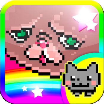 Techno Kitten Adventure - * NYAN IS BACK! IOS EXCLUSIVE LEVEL AVAILABLE NOW!* Awezome news! Get all 4 original TKA packs for the price of 1!* If you bought Dream Pack before the update, you already own the Mega Pack! Just re-download & you won\'t be charged again!Navigate a kitten by jetpack, fueled by hopes and dreams, through a fantastical world of techno music.\