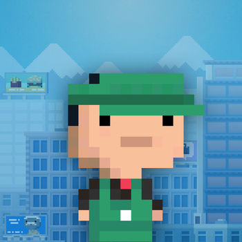 Tiny Tower - Free City Building - Tiny Tower lets you build a tiny tower and manage the businesses and bitizens that inhabit it!??- Make money to build new types of floors and attract bitizens to live and work inside.?- Special events and VIP visitors will earn you special perks as you build your tower towards the clouds.?- Customize the look and placement of each floor and the bitizens that live in them, and upgrade your elevator.?- Game Center integration to let you see your friends towers, back up your game and earn awards.?- See what is on your bitizens\' minds by peeking at the \