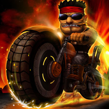 Turbo Moto Warrior Racing: free & fun real physics fast csr bike rivals vs driving race game classic 2 - ? ? ? ? ? FREE for a LIMITED Time ONLY! ? ? ? ? ?+++++ One of the most addictive and entertaining physics based driving game ever made! +++++ Tilt your device to lean your bike and touch the screen to accelerate/brake. Conquered all Thrilling Hill, Volcano, Snow Mountain, Pyramid driving your TURBO MOTO & BIKE!+++++  Face the challenges of many unique hill climbing environments. Gain bonuses from daring tricks and collect coins to upgrade your turbo moto & bike. **********Features**********+ Simple controls + RETINA DISPLAY support for iPad and iPhone! + Earn stars to unlock new levels + Earn coins to unlock new turbo moto & bike+ 4 addictive worlds + 40 challenging tracks + Touch to accelerate, tilt to lean the moto & bike + Upgradeable vehicles+ Cool graphics and smooth physics simulation+ Real turbo sound when you upgrade your turbo moto & bike!