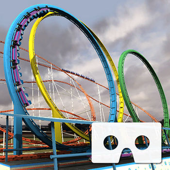 VR Roller Coaster - Experience the real life sensation of this 3D roller coaster and an exciting environment with your mobile virtual reality headset for Google Cardboard or any mobile virtual reality headset.Get ready for limitless Virtual Reality, powered by Wearality:www.wearality.com*Tap with 1 finger to re-calibrate the forward direction.*Tap with 2 fingers to restart the ride!Features:-Google Cardboard powered stereoscopic rendering and head tracking for mobile VR.-Exciting VR roller coaster experience with loops and dives.-Vast, randomly generated city that changed each time you open the app.-An exciting environment filled with noisy crowds, buildings, birds, screaming riders, and an airship.Learn more about Google Cardboard today!https://www.google.com/get/cardboard/Works with any mobile stereoscopic headset with a built in accelerometer.